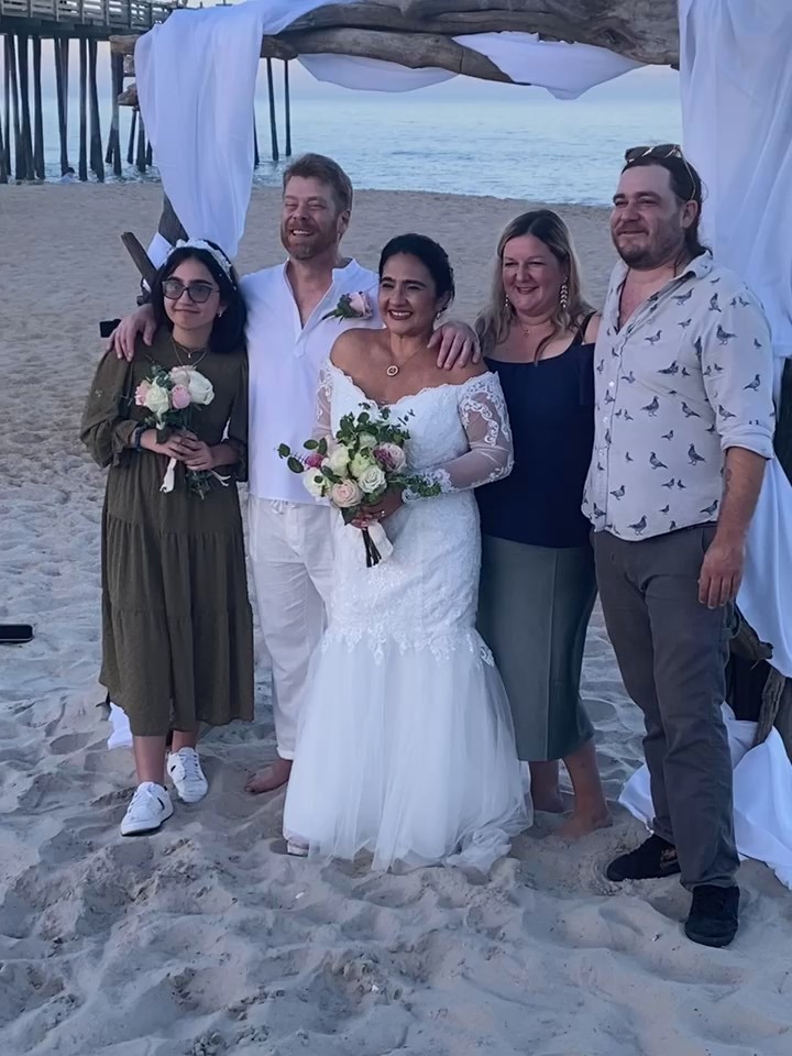 Família após a cerimônia